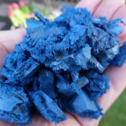 Eco Blue Rubber Chipping
